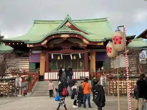 亀戸天神社の本殿・本堂
