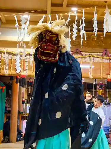 尻岸内八幡神社の神楽