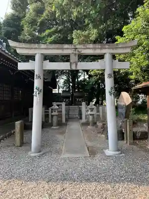 八幡社(柏井町)の鳥居