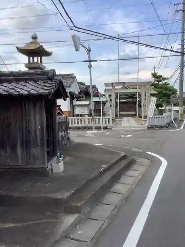 阿豆良神社（あずら）の鳥居