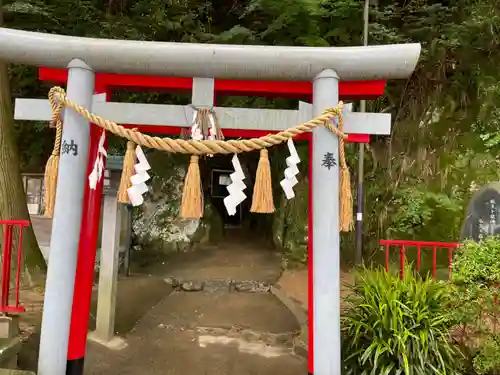 藤ヶ崎龍神社の鳥居