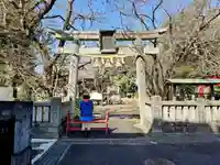 鴨島八幡神社の鳥居