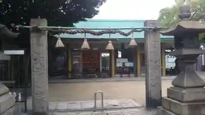 八劔神社の山門・神門