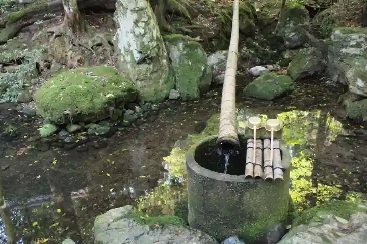 若狭彦神社(上社)の手水舎