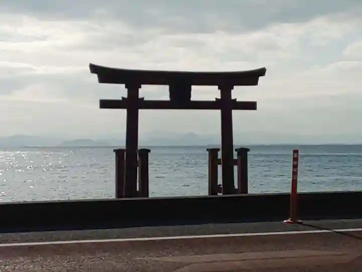 白鬚神社の鳥居