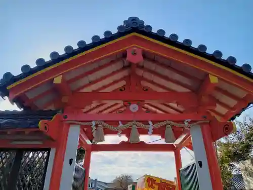 多治速比売神社の山門