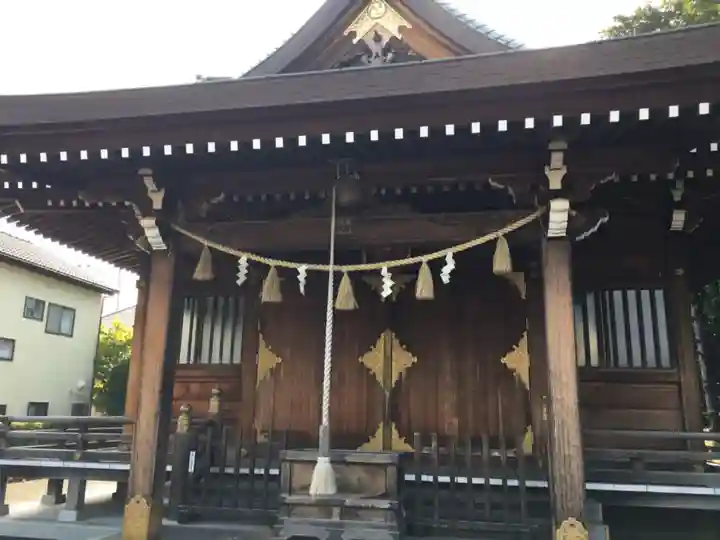 並木氷川神社の本殿・本堂