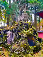 富士山東口本宮 冨士浅間神社の狛犬