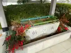 伊和志津神社の手水