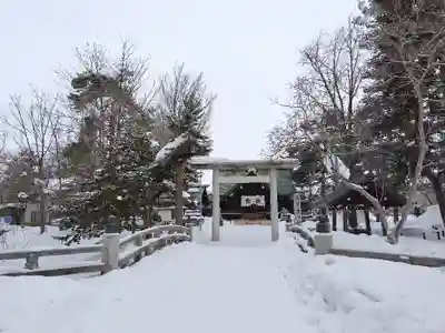 上川神社頓宮の鳥居