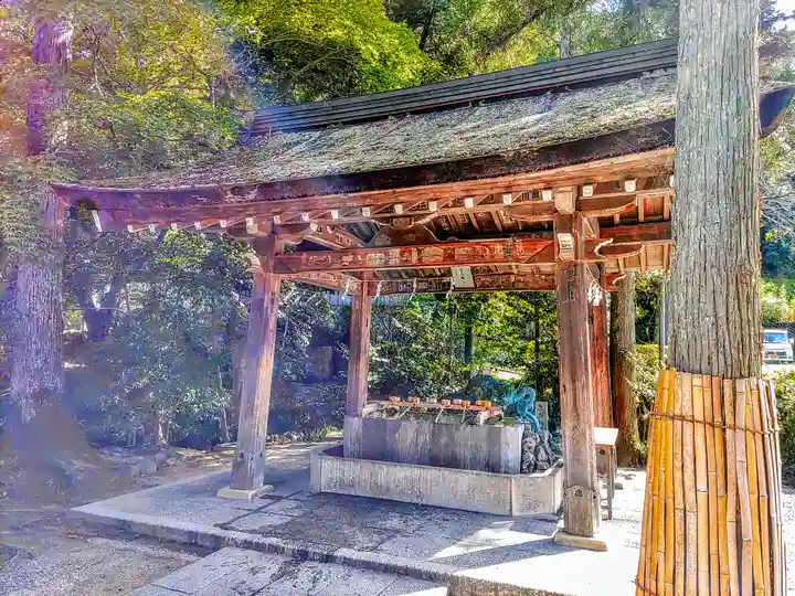 大縣神社の手水舎