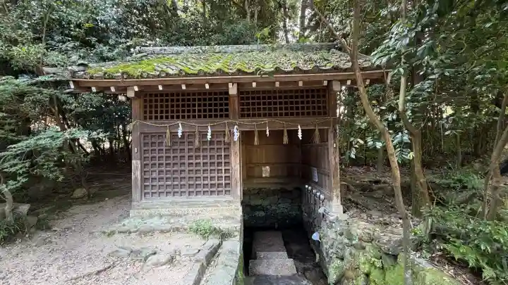 宇治上神社の手水舎