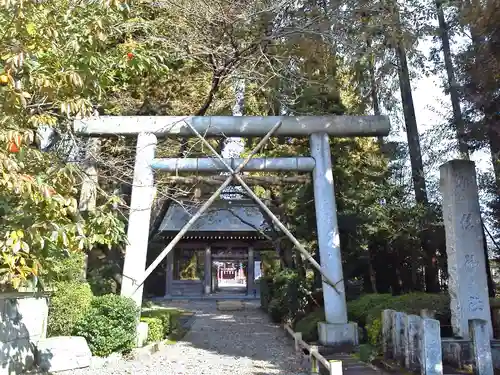 安住神社の鳥居