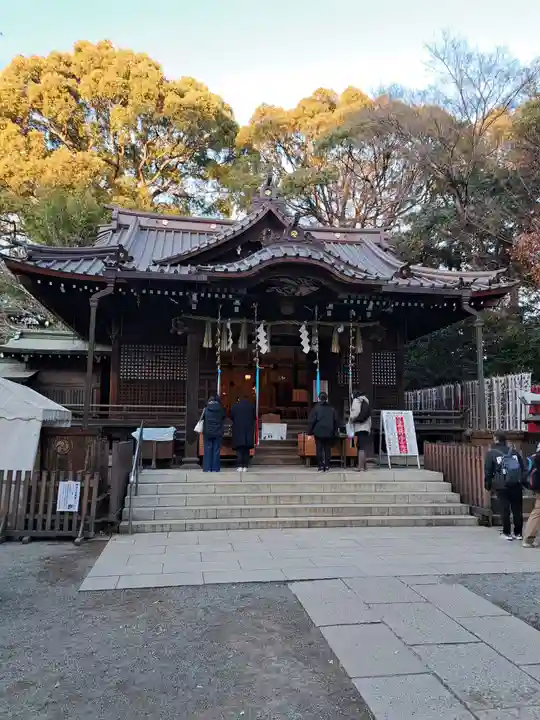 代々木八幡宮の本殿・本堂