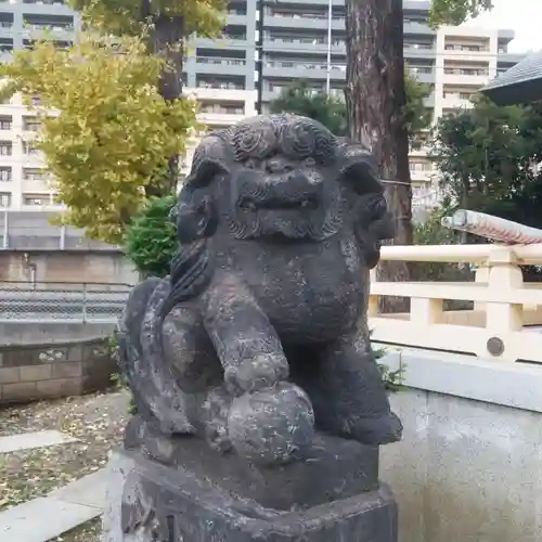 天祖神社の狛犬