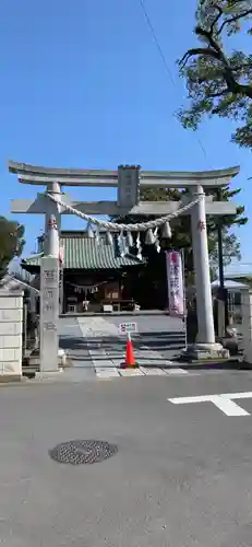 菖蒲神社の鳥居