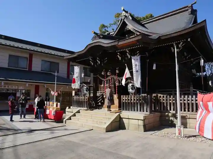 溝口神社の本殿・本堂