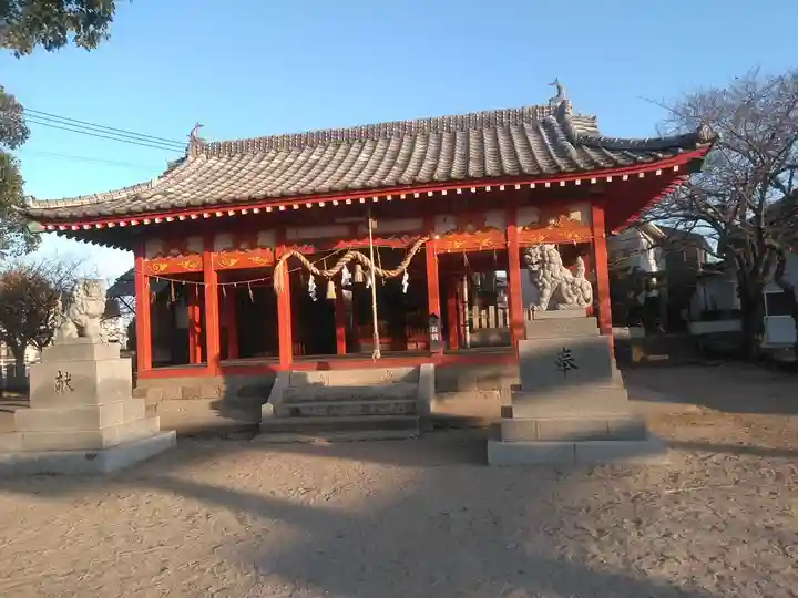 蛎瀬八坂神社の本殿・本堂
