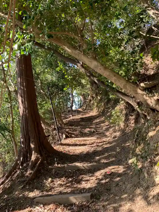 白山神社の周辺