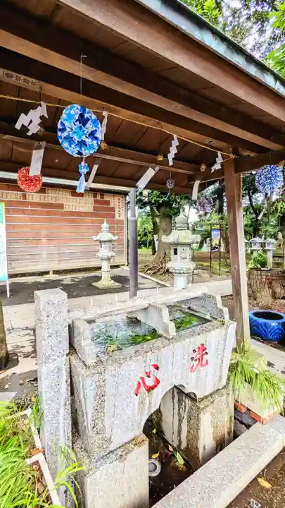 大宮・大原神社の手水舎