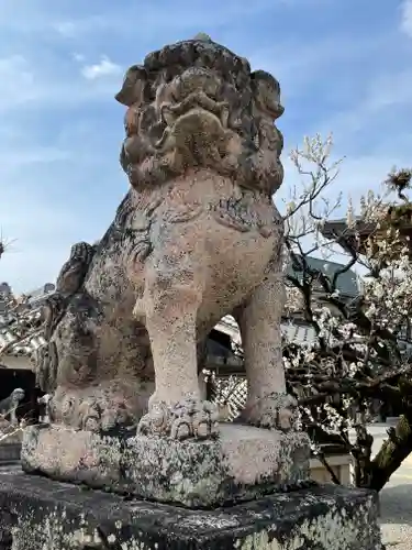 菅生神社の狛犬