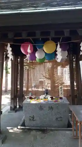 札幌諏訪神社の手水舎