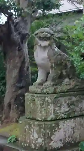 銚港神社の狛犬