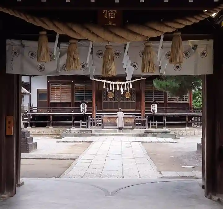 葛飾八幡宮の本殿・本堂