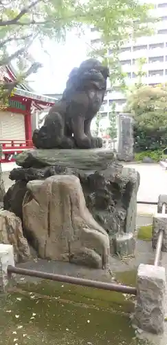 牛嶋神社の狛犬