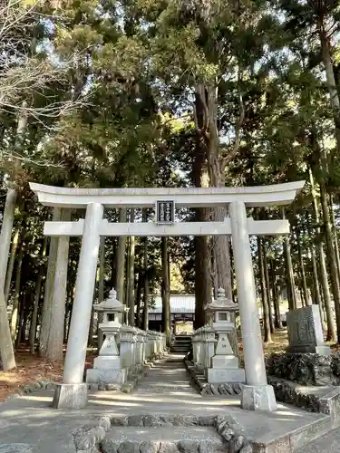 山宮浅間神社の鳥居