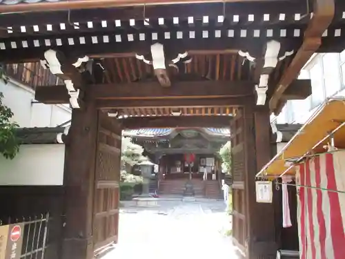 行願寺（革堂）の山門・神門