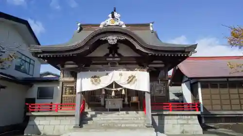 相馬神社の本殿