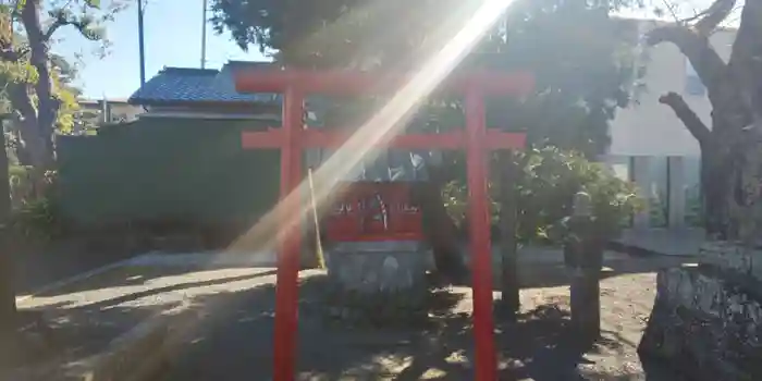 一華院大蓮寺の鳥居