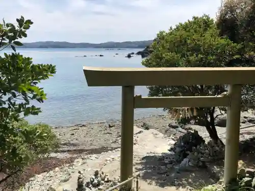 伊射波神社の鳥居