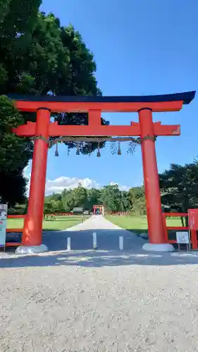 賀茂別雷神社（上賀茂神社）(京都府)