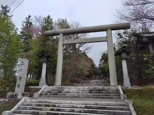 上川神社の鳥居