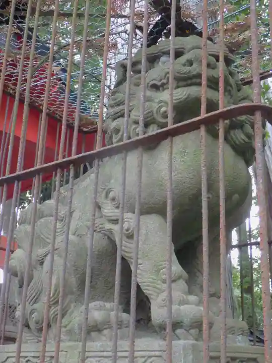 三宅八幡宮の狛犬