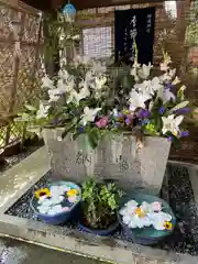 國魂神社の手水