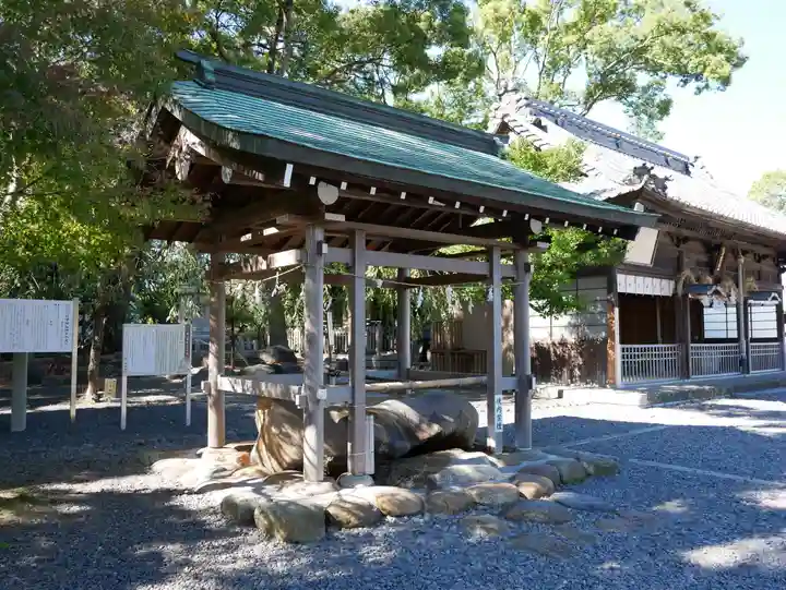 焼津神社の手水舎