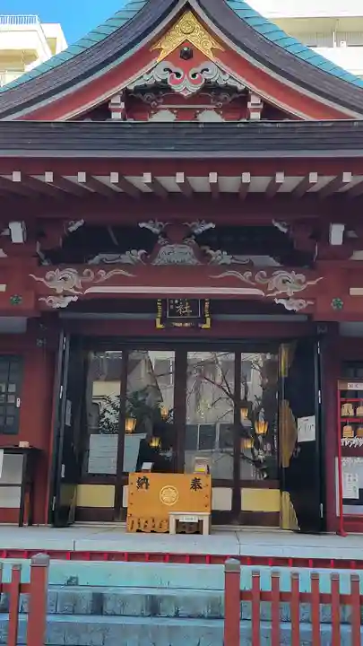 秋葉神社の本殿・本堂