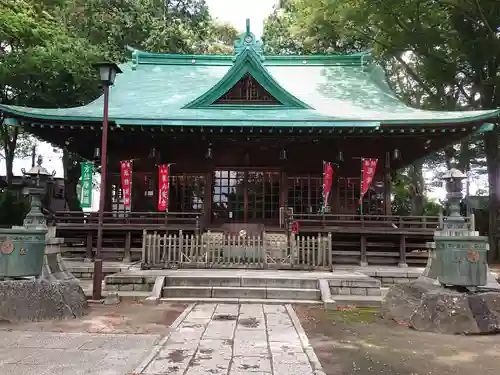 (下館)羽黒神社の本殿・本堂