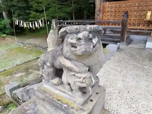 相馬妙見宮　大上川神社の狛犬