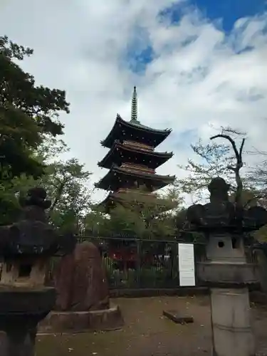 上野東照宮の塔