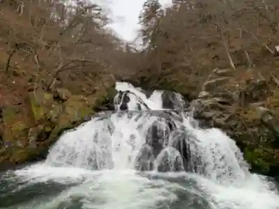 白瀧神社の周辺