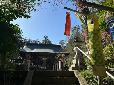 滑川神社 - 仕事と子どもの守り神(福島県)