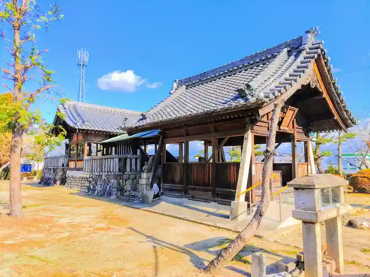 唐臼神社(唐臼町)の本殿・本堂