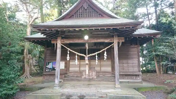 手子后神社の本殿・本堂
