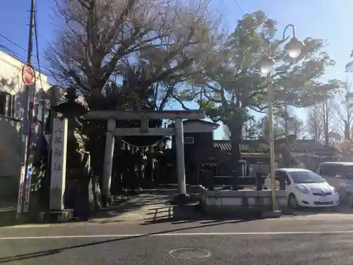 龍ケ崎八坂神社の鳥居