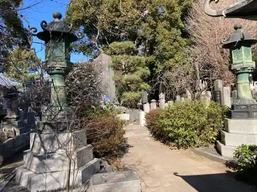 常立寺のお墓