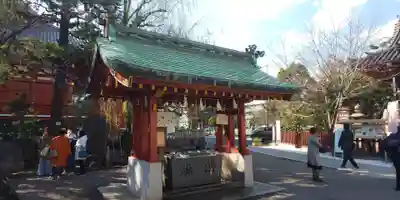 浅草神社の手水舎